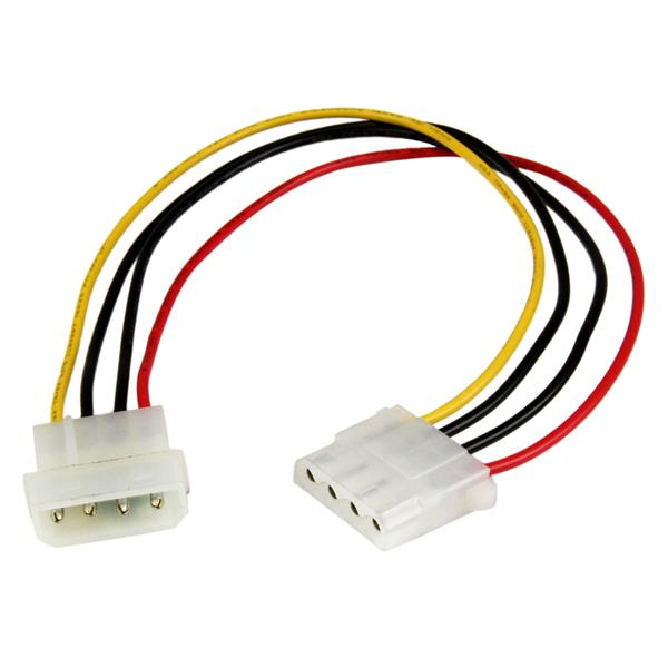 StarTech.com 12in Molex LP4 Power Extension Cable M/F StarTech.com — view 2