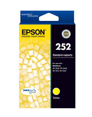 EPSON 252 Std Capacity DURABrite Ultra Yellow EPSON — view 2