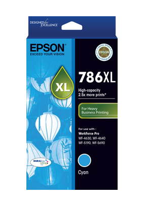 EPSON 786XL High Capacity DURABrite Ultra Cyan EPSON — view 2