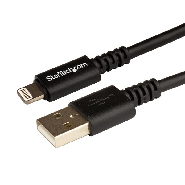 StarTech.com 10 ft Black 8-pin Lightning to USB Cable StarTech.com — view 2
