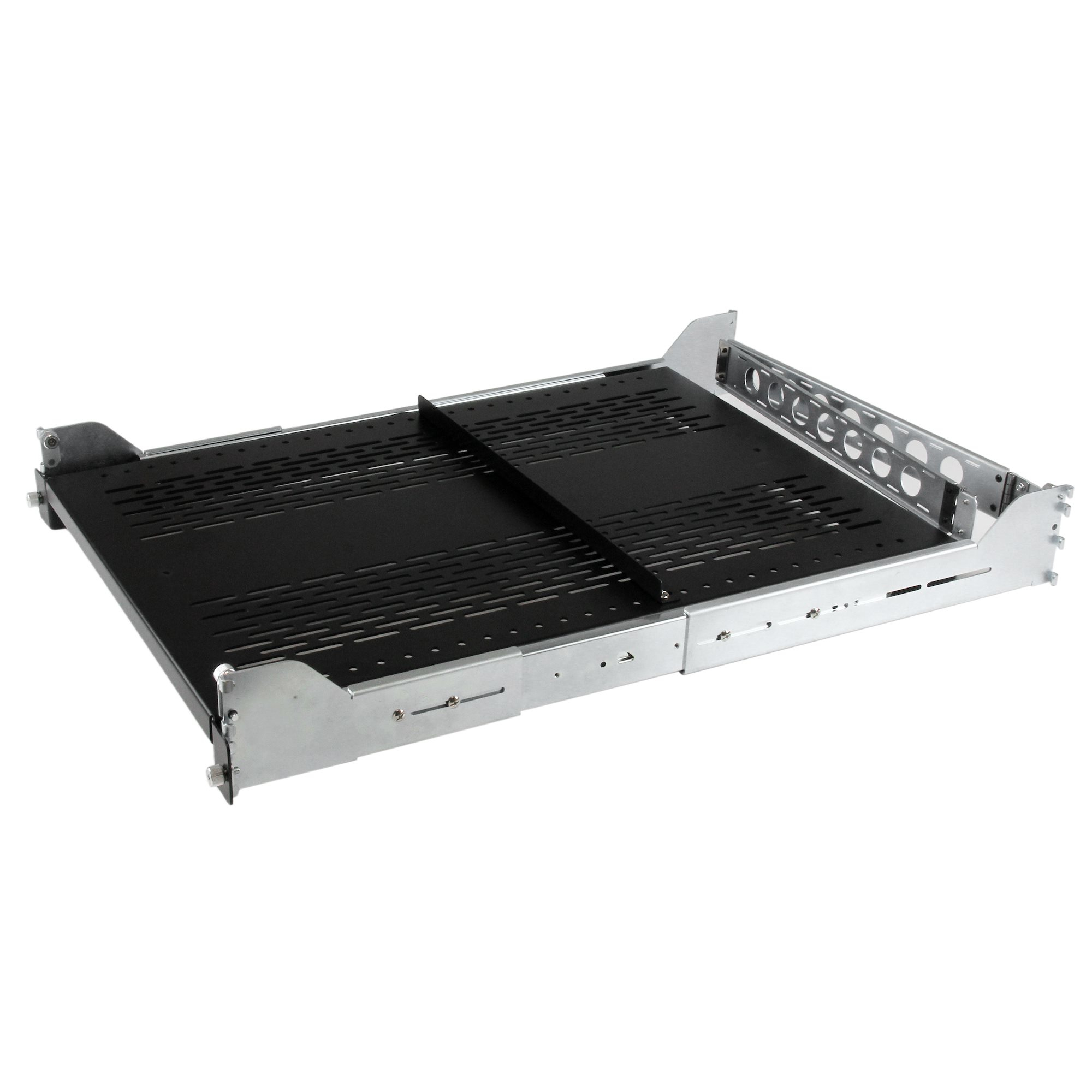 StarTech.com 2U Adjustable Vented Sliding Rack Shelf StarTech.com — view 2