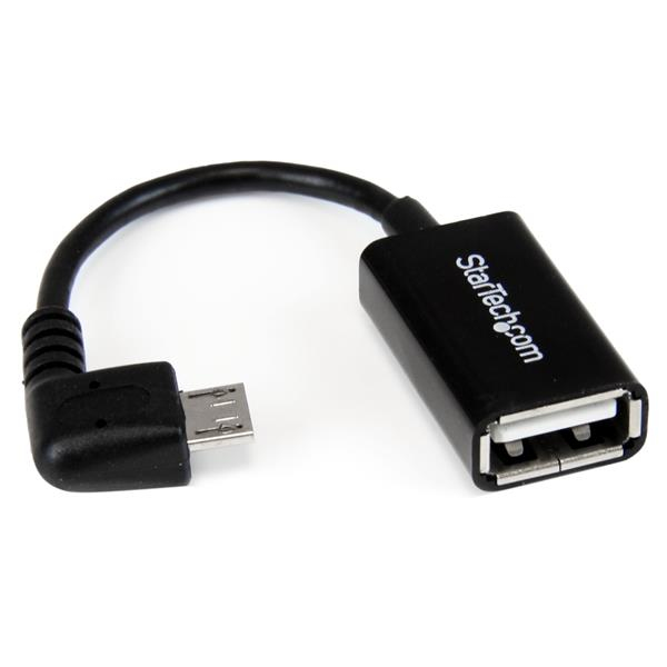 StarTech.com 5in Right Angle Micro USB OTG Adapter StarTech.com — view 2