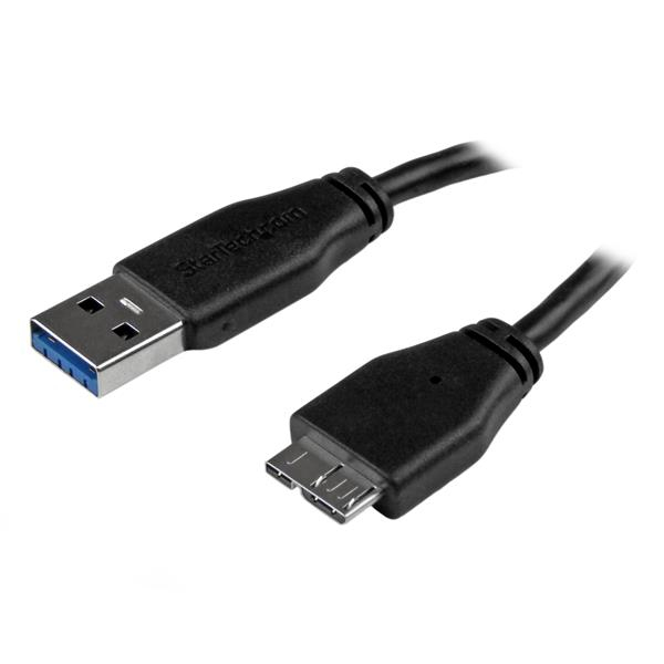 StarTech.com 15cm 6in Slim USB3.0 Micro B Cable StarTech.com — view 2