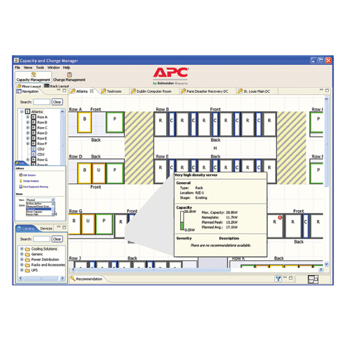 APC Data Center Operation Floor Catalog APC — view 2