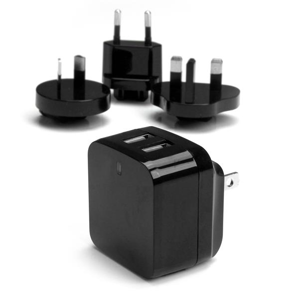 StarTech.com Dual Port USB Wall Charger 17W 3.4A StarTech.com — view 2