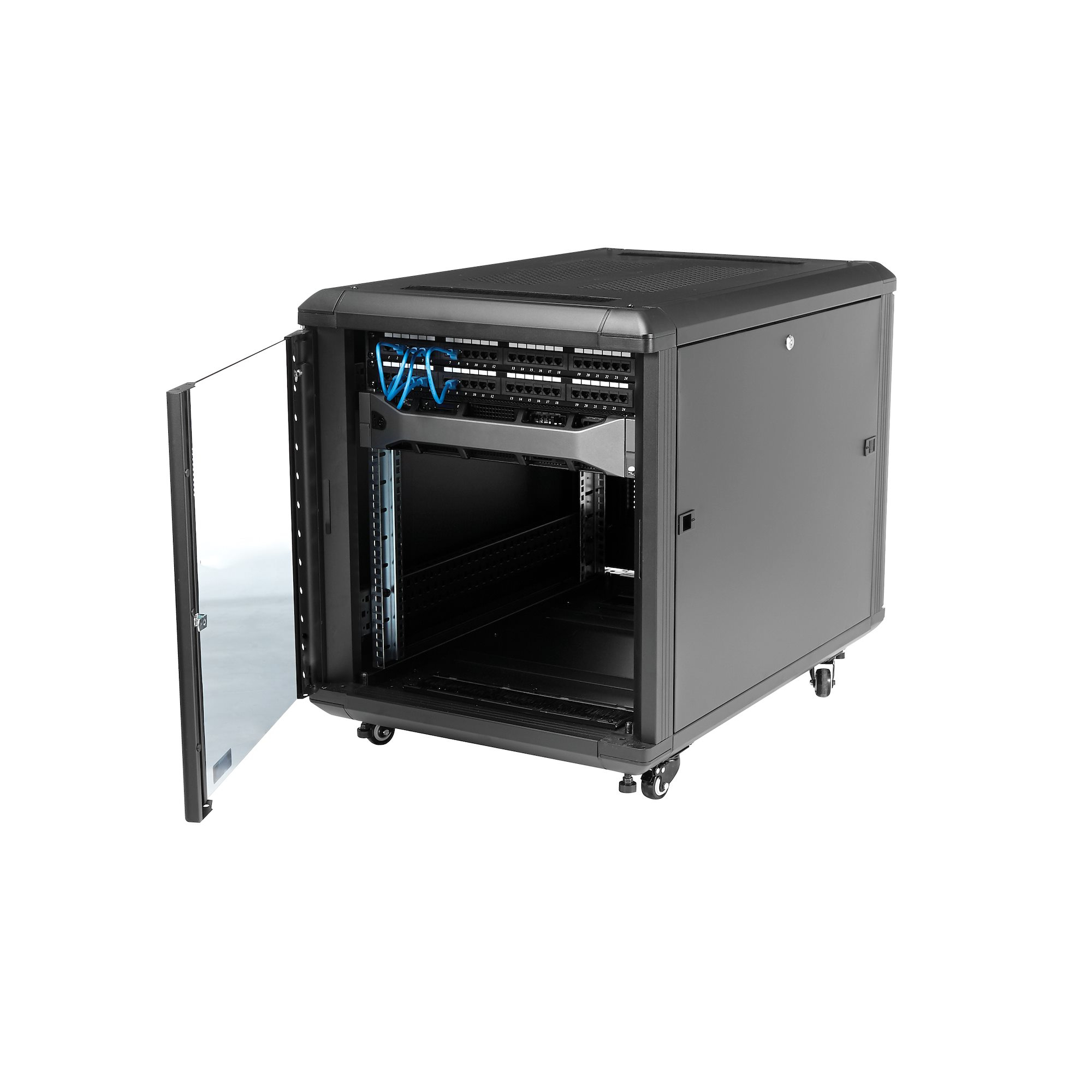 StarTech.com 12U 36in Knock-Down Server Rack Cabinet StarTech.com — view 6