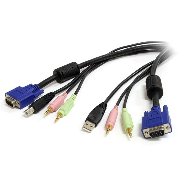 StarTech.com 3m 4-in-1 USB VGA KVM Cable w/ Audio StarTech.com — view 2