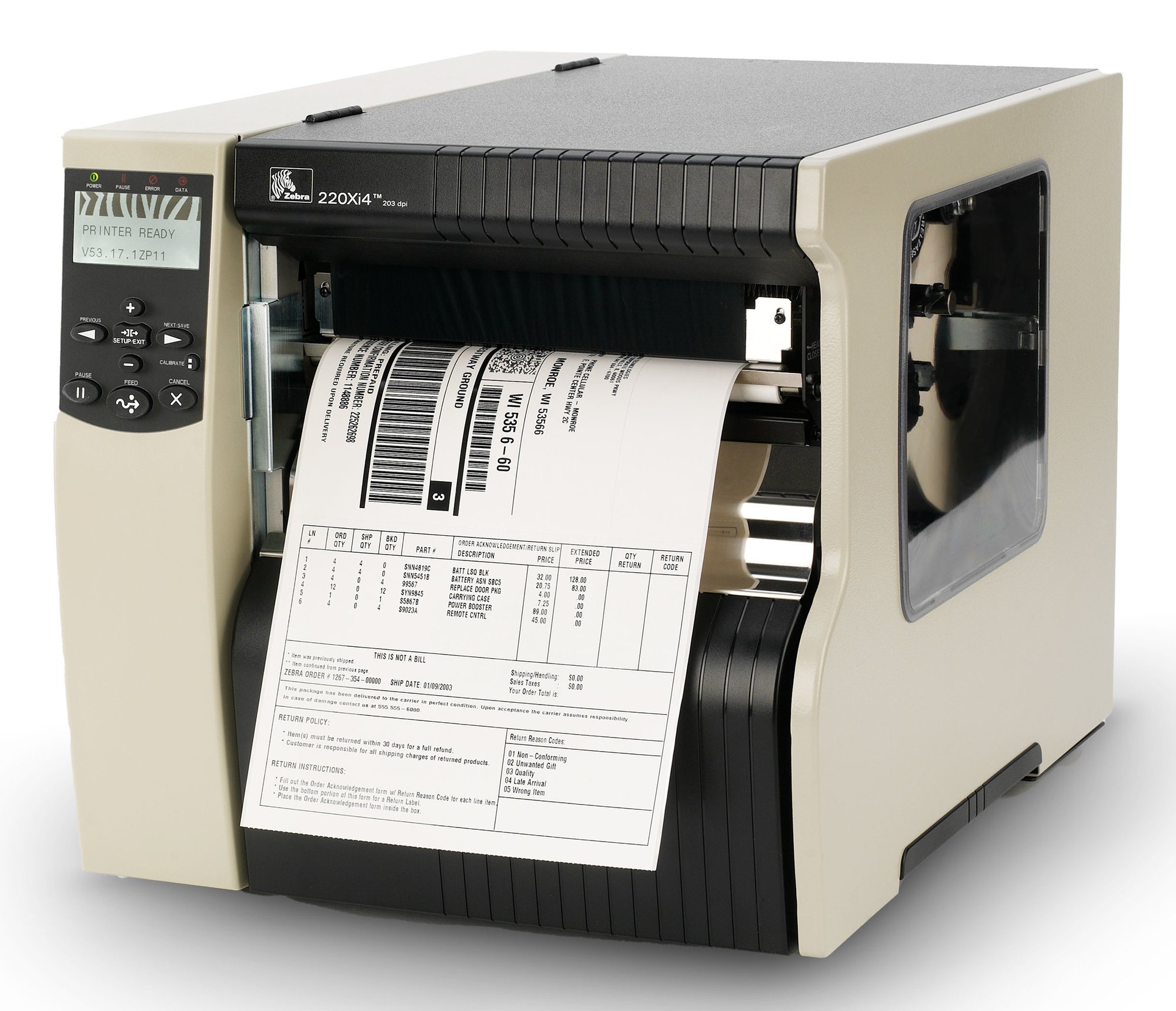 Zebra Auto ID Printers