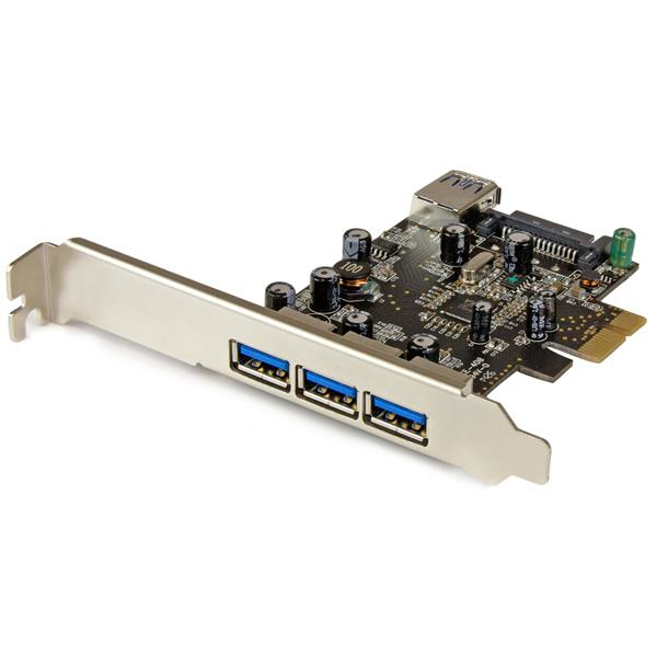 StarTech.com 4 Port PCI Express USB 3.0 Card - 3 + 1 StarTech.com — view 2
