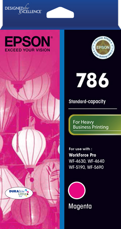 EPSON 786 Std Magenta DURABrite ink (800 page EPSON — view 2