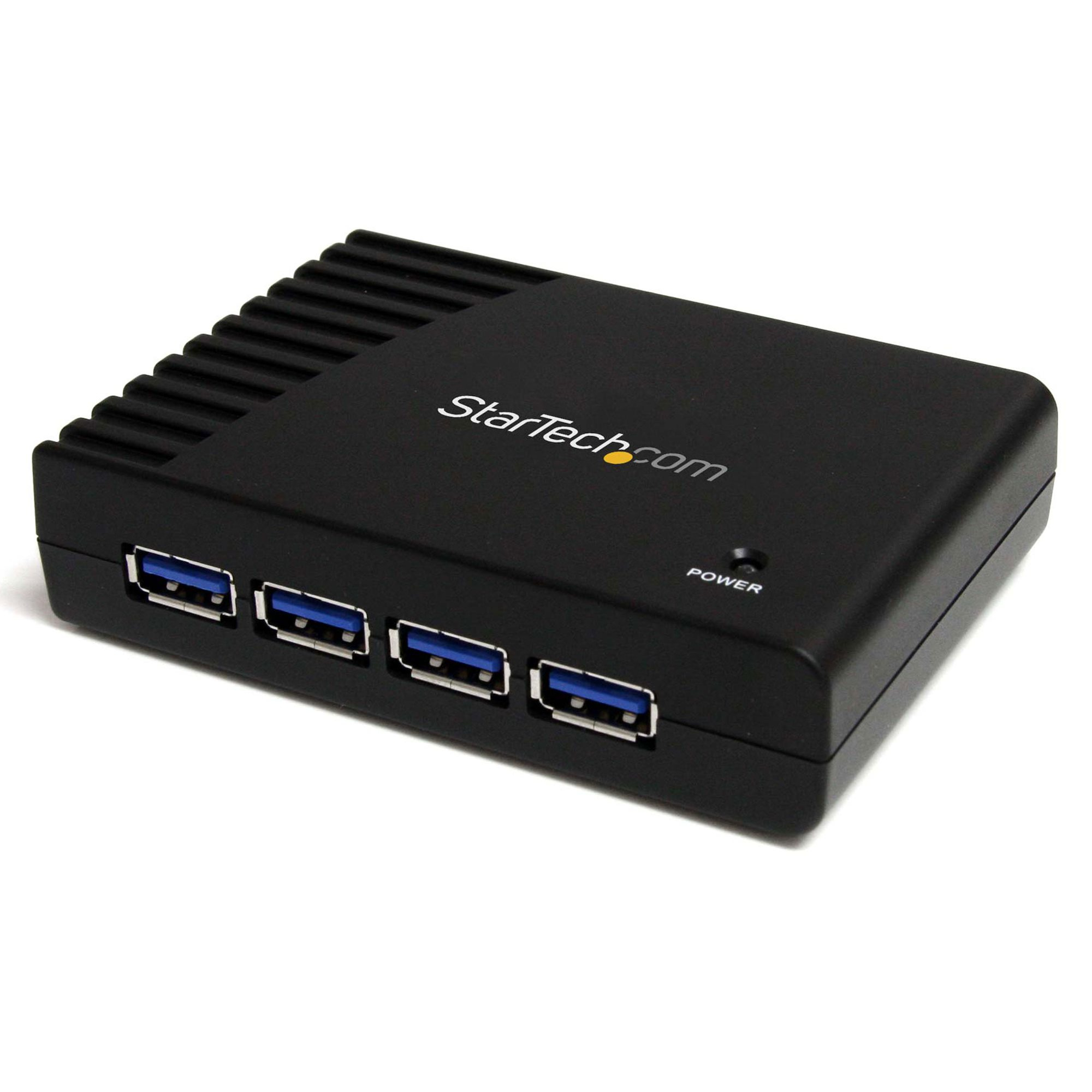 StarTech.com 4 PORT BLACK SUPERSPEED USB 3.0 HUB StarTech.com — view 2