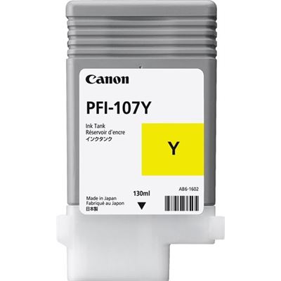 CANON PFI-107Y IPF780 YELLOW INK 130ML CANON — view 2