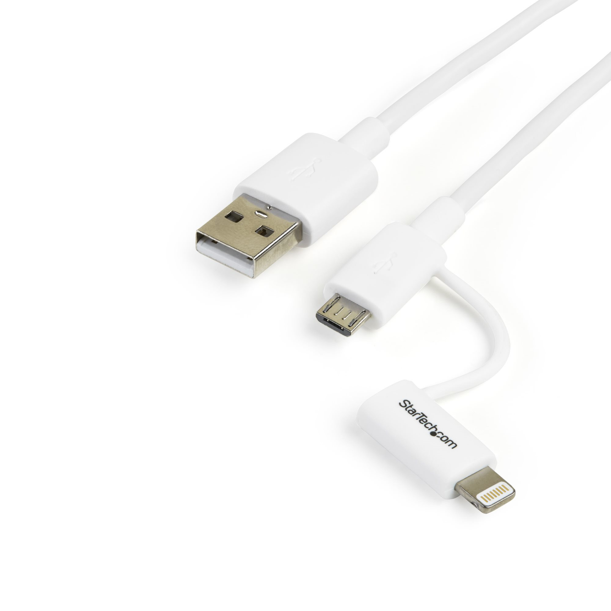 StarTech.com 1m Lightning or Micro USB to USB Cable StarTech.com — view 2