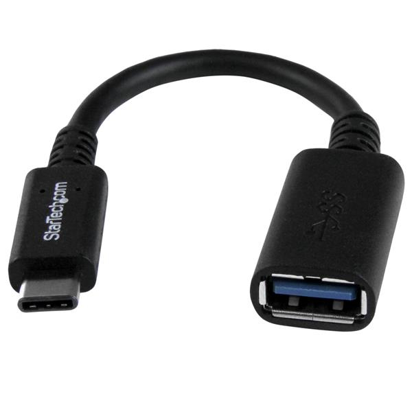 StarTech.com 6in USB 3.1 Gen 1 USB-C to USB-A Adapter StarTech.com — view 2