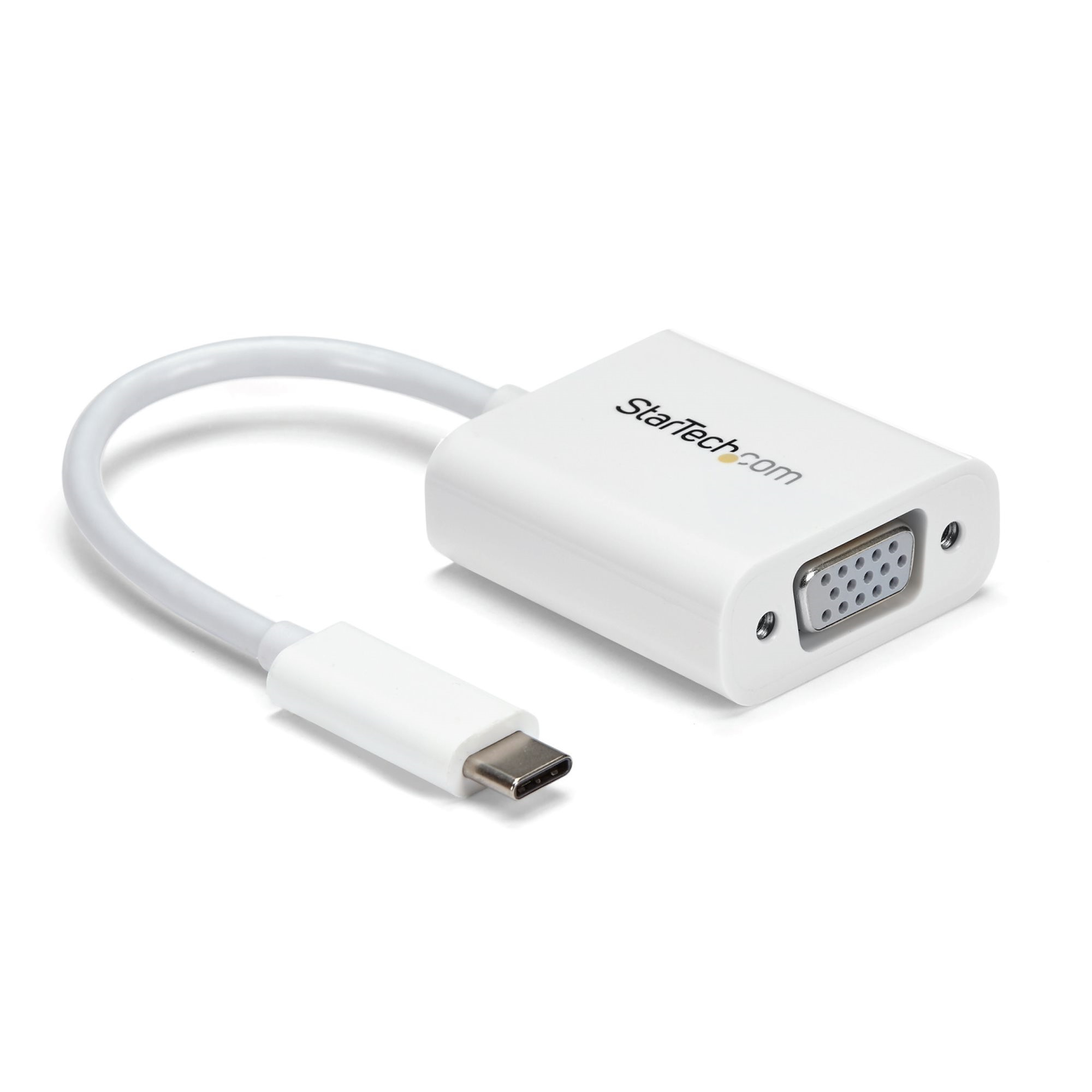 StarTech.com USB-C to VGA Adapter - White StarTech.com — view 2