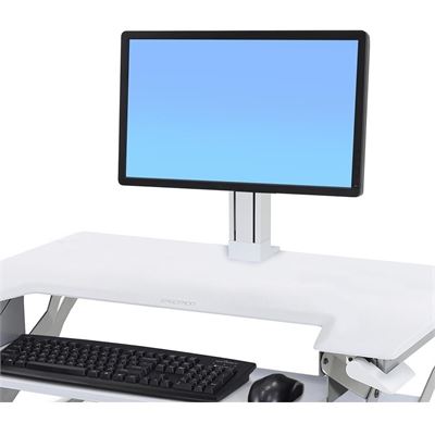 ERGOTRON WORKFIT SINGLE LD MONITOR KIT WHITE ERGOTRON — view 2