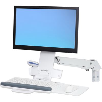 ERGOTRON SITSTAND COMBO ARM WHITE ERGOTRON — view 2