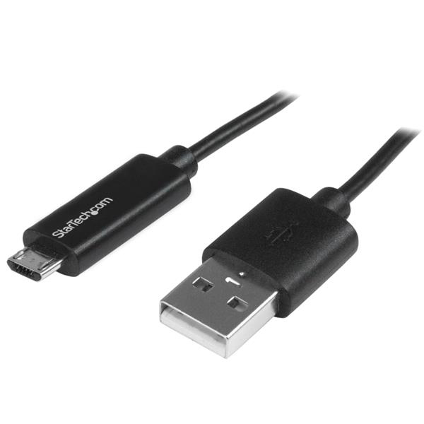 StarTech.com 1m Micro-USB Cable with LED Charge Light StarTech.com — view 2