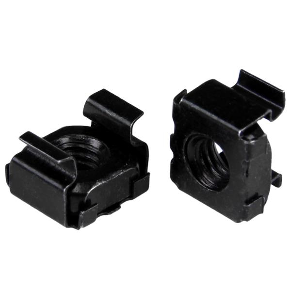 StarTech.com M6 Cage Nuts - 50 Pack Black StarTech.com — view 1