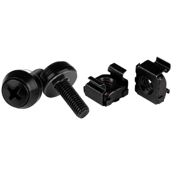 StarTech.com M5 SCREWS CAGE NUTS - 50 PACK BLACK StarTech.com — view 2