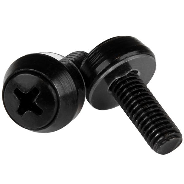 StarTech.com M6 Mounting Screws - 50 Pack Black StarTech.com — view 2