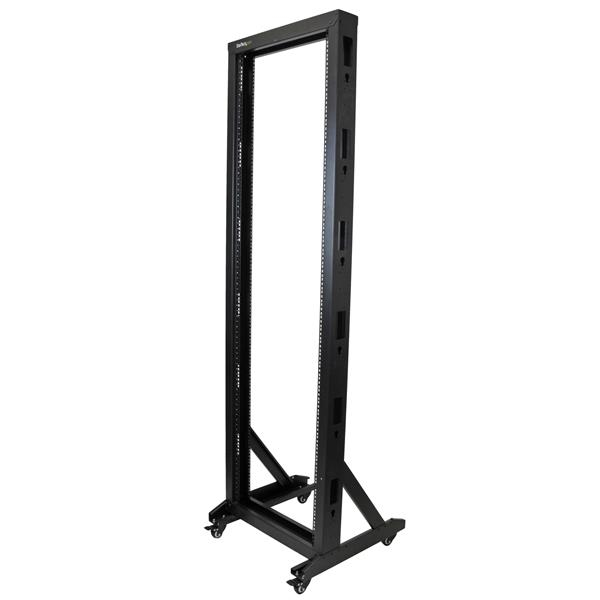 StarTech.com 2-Post Server Rack with Casters - 42U StarTech.com — view 2