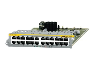 AT 24 Port 10/100/1000T PoE+Line Card fo Allied Telesis — view 2