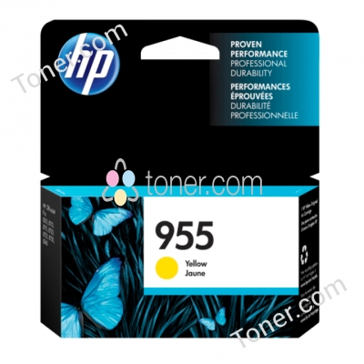HP 955 Yellow Original Ink Cartridge HP — view 2