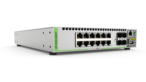 16-PORT 10G STACKABLE L3 SWITCH WITH 12 Allied Telesis — view 2