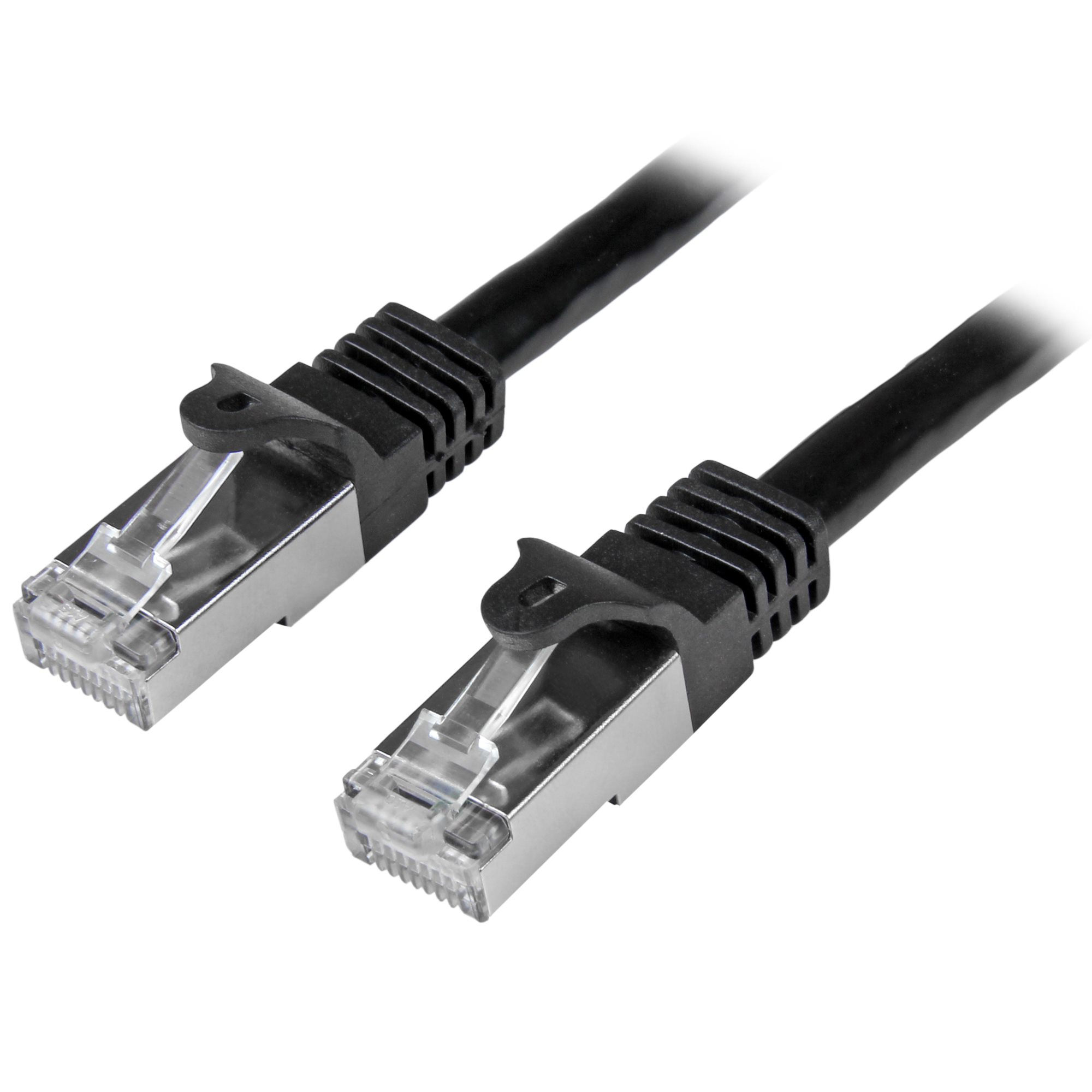 StarTech.com 0.5M CAT6 SFTP PATCH CABLE - BLACK StarTech.com — view 2