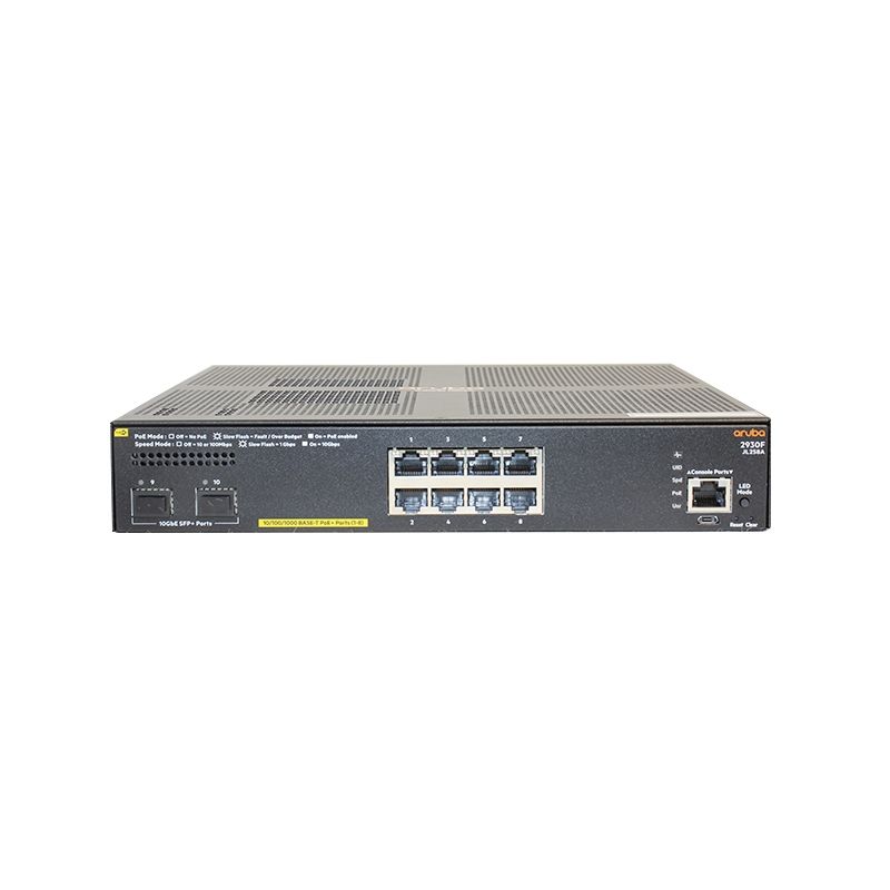 Hewlett Packard Enterprise Aruba 2930F 8G PoE+ 2SFP+ Swch Hewlett Packard Enterprise — view 2