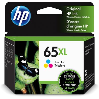 HP 65XL TRI-COLOR INK CARTRIDGE HP — view 2