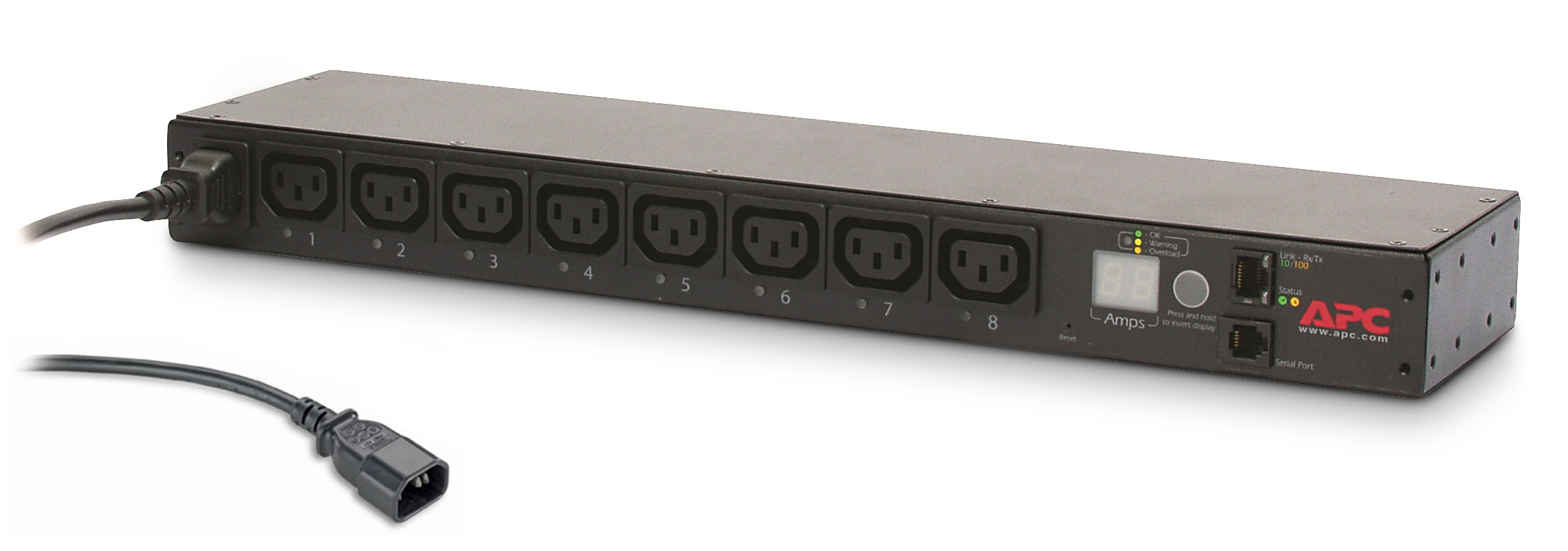 APC RACK PDU. SWITCHED. 1U. 12A/208V. 10A/23 APC — view 2