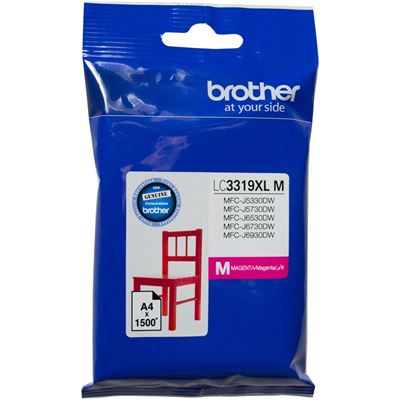 BROTHER LC3319XLM HIGH YIELD MAGENTA 1500 PAGES BROTHER — view 2