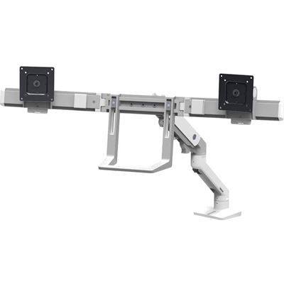 ERGOTRON HX DESK DUAL MONITOR ARM WHITE ERGOTRON — view 2