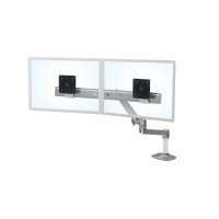 ERGOTRON LX DESK DUAL DIRECT ARM POLISHED ERGOTRON — view 2