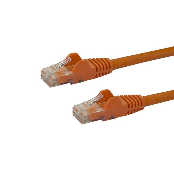 StarTech.com 0.5m Orange Snagless Cat6 Patch Cable StarTech.com — view 2