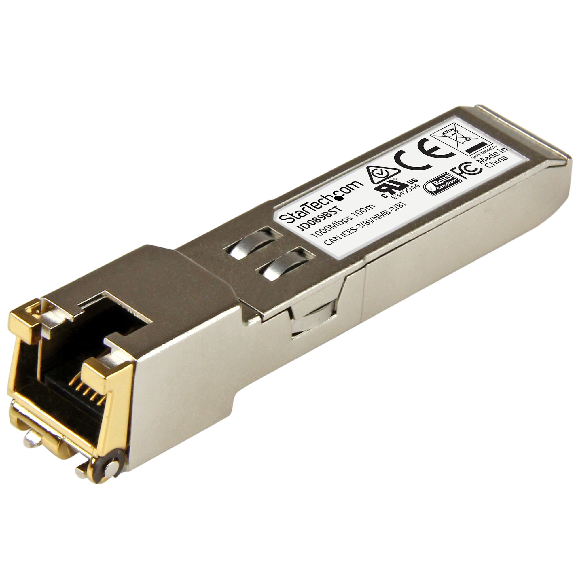 StarTech.com HP JD089B 1000Base-T SFP Transceiver StarTech.com — view 2