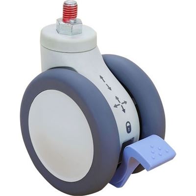 ERGOTRON SV 3 FUNCTIONS TRACKING CASTER WHITE ERGOTRON — view 2