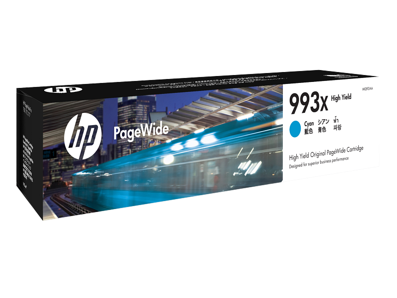 HP 993X Cyan Original PageWide Cartridge HP — view 2