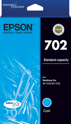 EPSON 702 STD CYAN DURABRITE INK EPSON — view 2