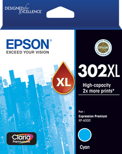 EPSON 302XL CYAN CLARIA PREM INK EPSON — view 2