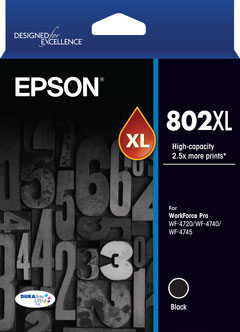 EPSON 802XL BLACK DURABRITE INK EPSON — view 2