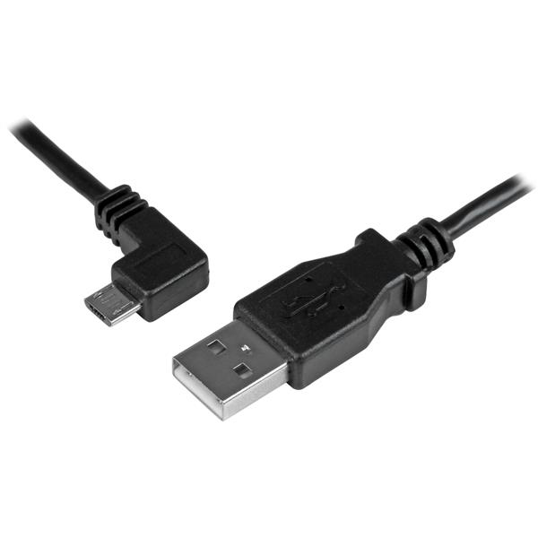 StarTech.com 0.5m Left Angle Micro USB Cable - 24AWG StarTech.com — view 2