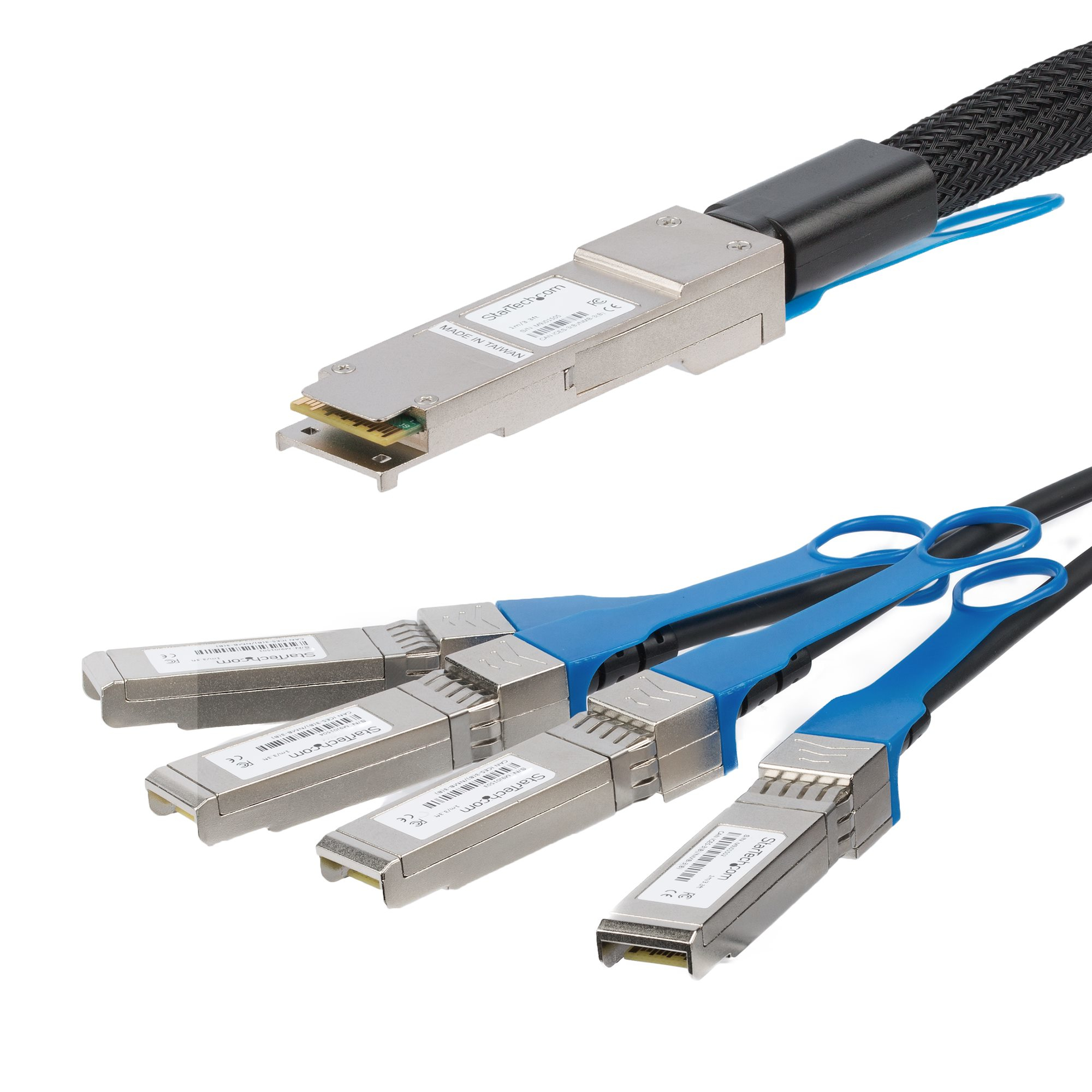 StarTech.com 2m QSFP+ Breakout Cable QSFP+ to 4 SFP+ StarTech.com — view 2