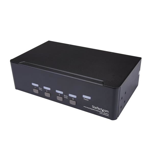 StarTech.com KVM Switch 4 port Dual DisplayPort 4K60 StarTech.com — view 2
