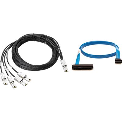Hewlett Packard Enterprise HPE 1U RM 4m Mini SAS LTO Cable Kit Hewlett Packard Enterprise — view 2