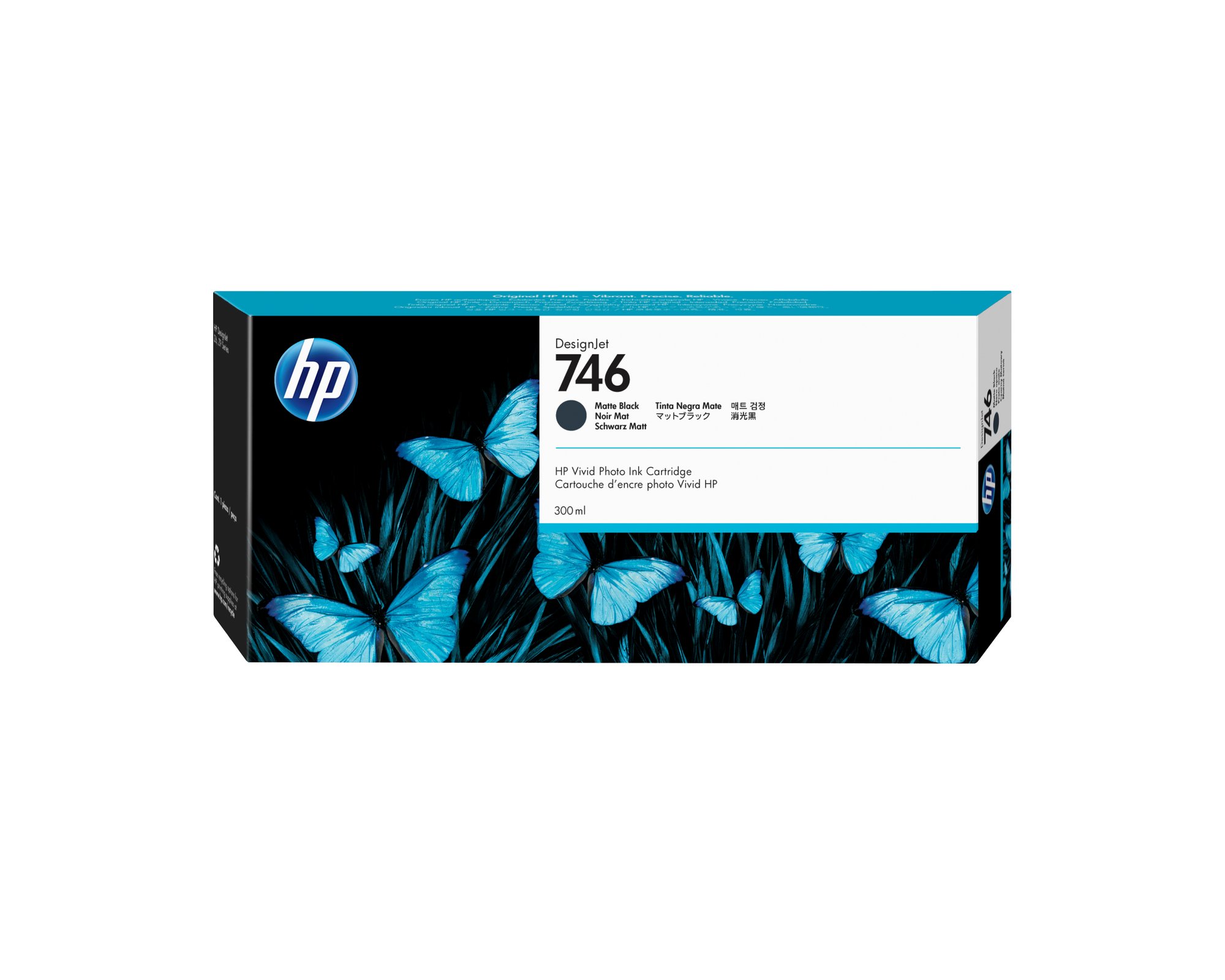 HP 746 300-ml Matte Black HP — view 2