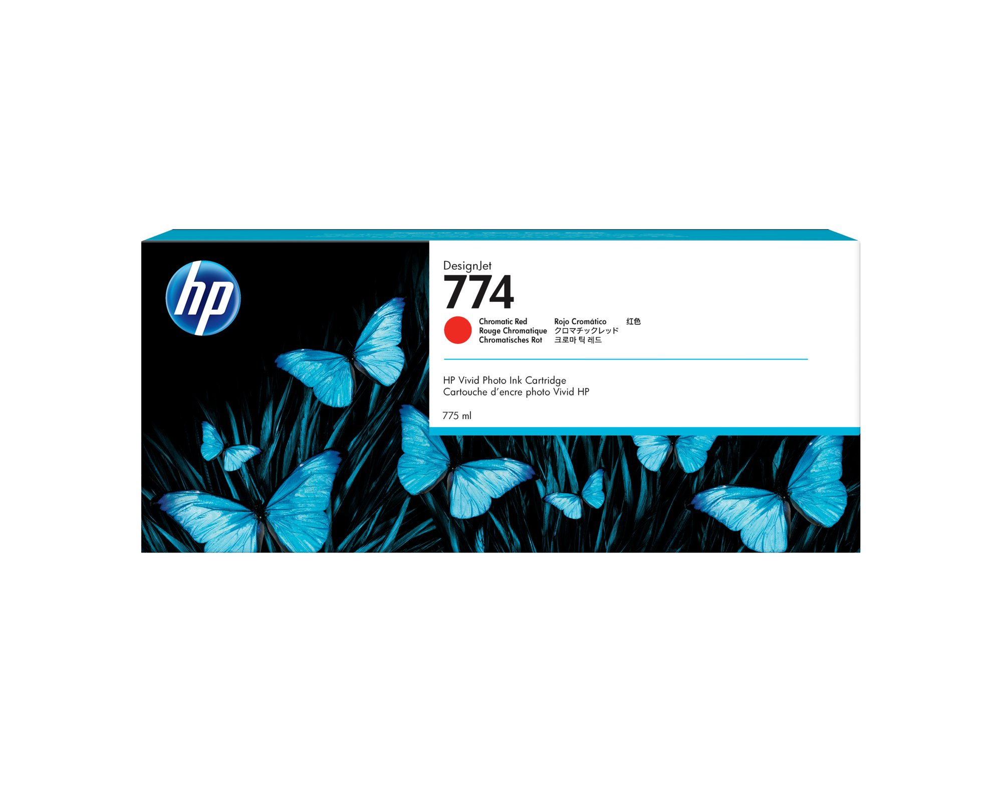 HP 774 775-ml Chromatic Red HP — view 2