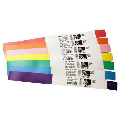 ZEBRA WRISTBAND POLYPROPYLENE 1X10IN (25.4X2 ZEBRA — view 2